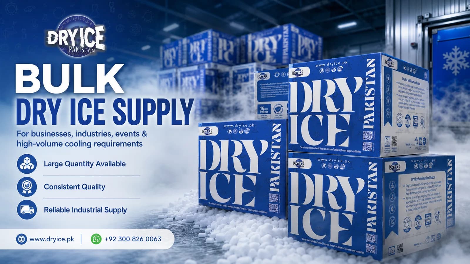 Dry Ice Pakistan Industrial 3mm Pellet Extrusion