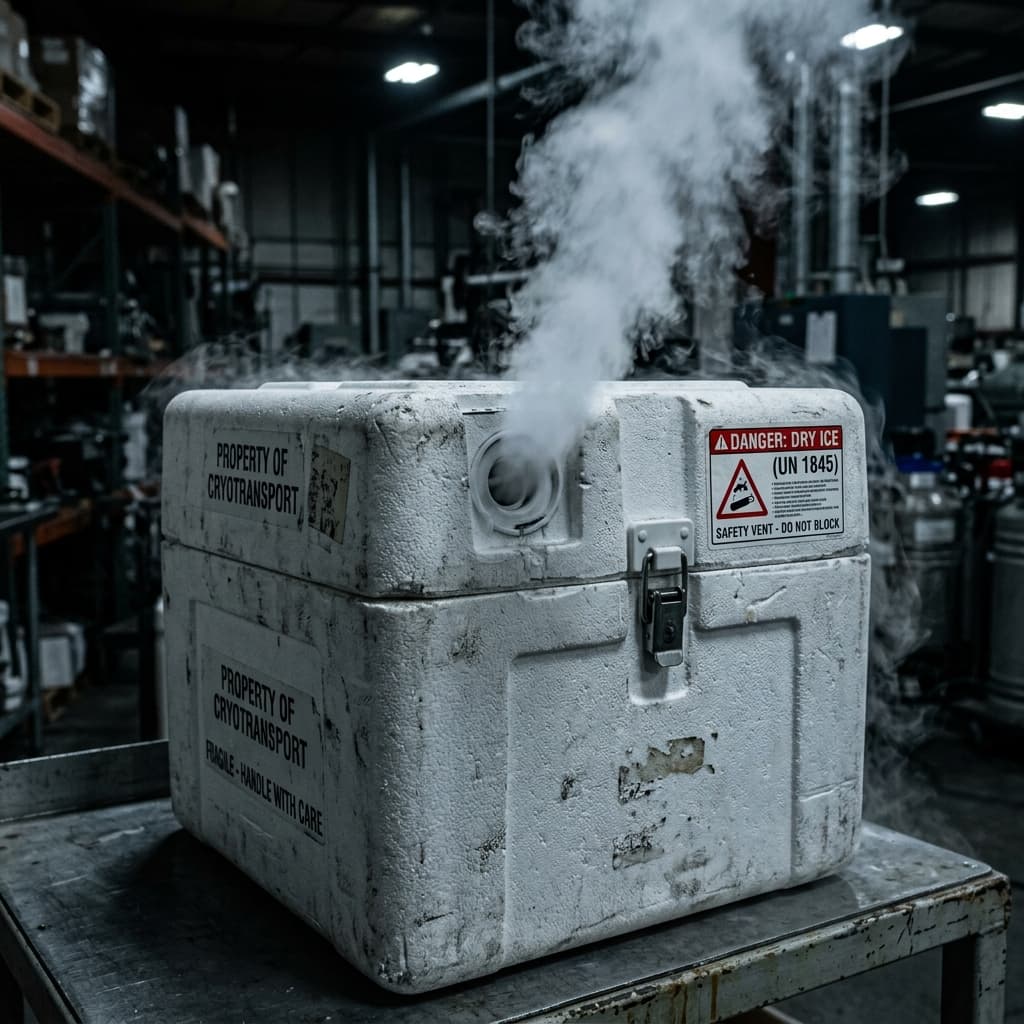 Insulated EPS Container with Safety Pressure Release Valve Gap