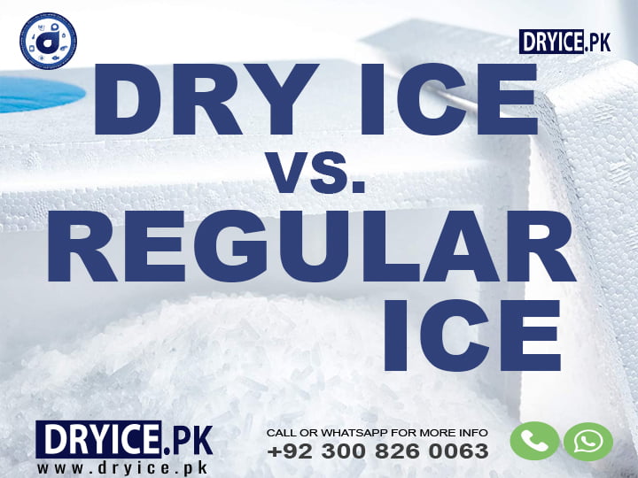 dry ice vs regular ice