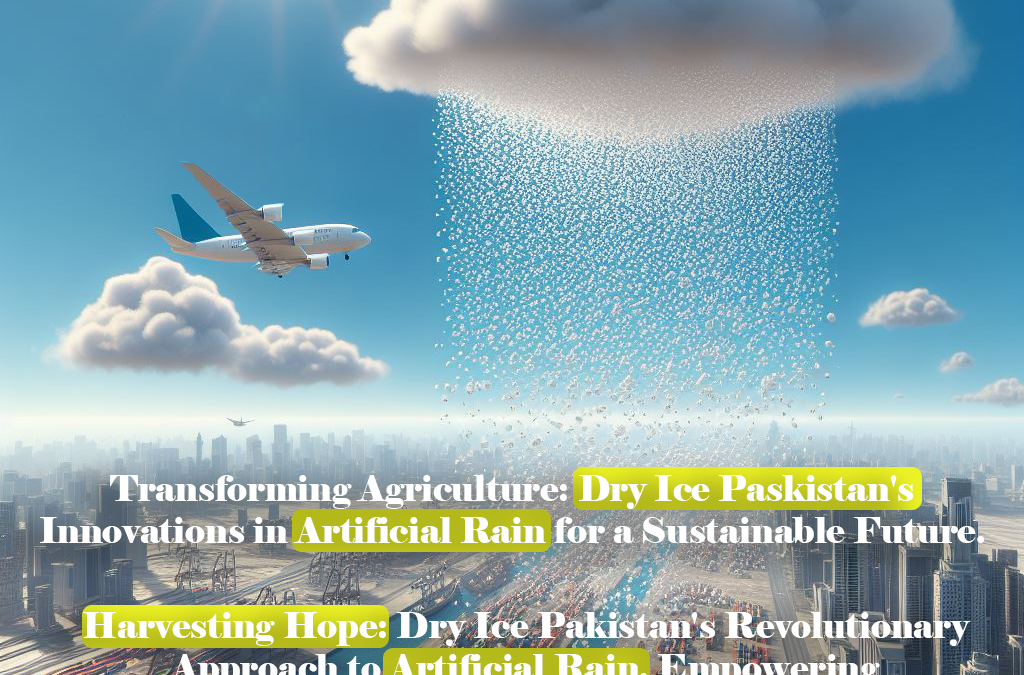 Revolutionizing Agriculture: Artificial Rain in Pakistan with Dry Ice Solutions