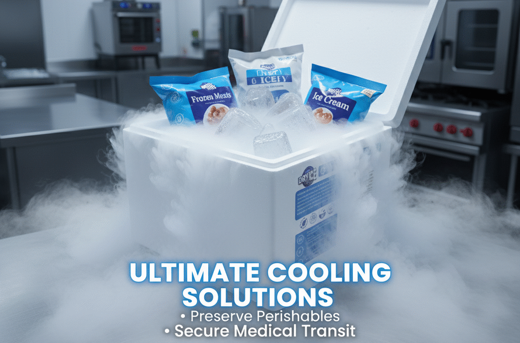 How to Use Dry Ice for Frozen Food Delivery in Karachi | Dry Ice Pakistan
