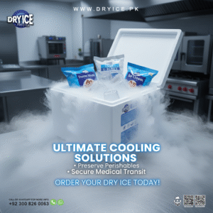 Dry Ice for Frozen Food Delivery in Karachi