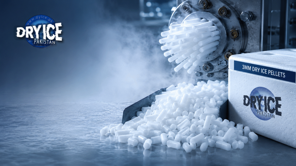 3mm Dry Ice Pellets in Pakistan