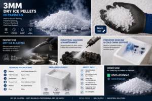 3mm Dry Ice Pellets in Pakistan